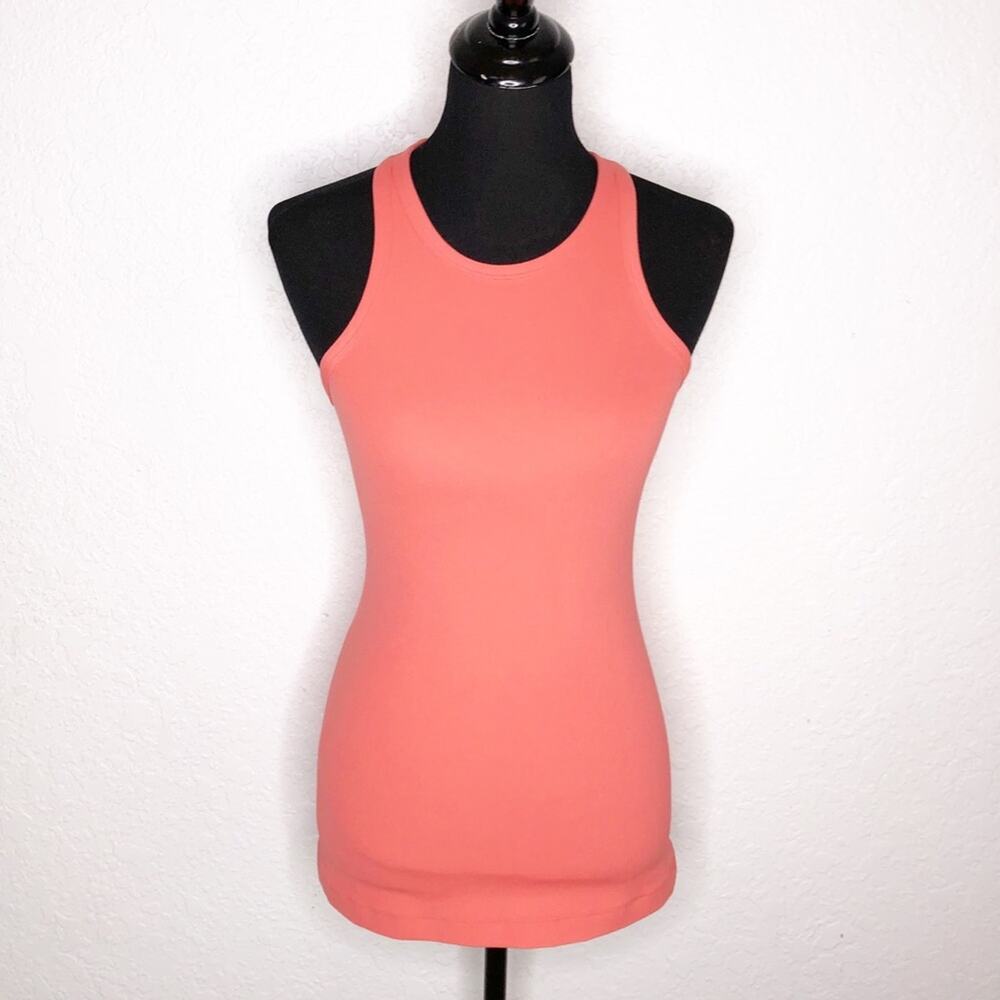 Lululemon coral orange racerback tank